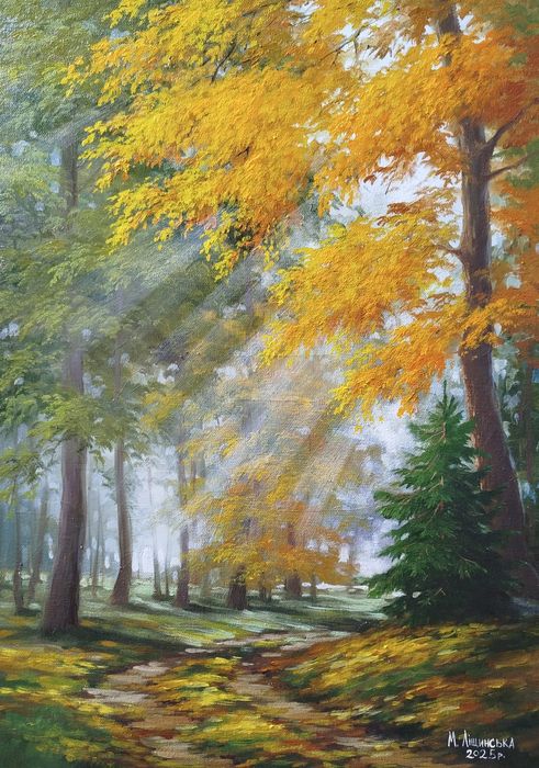 Картина маслом ''Осінь''