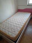 Cama de solteiro completo menina crianca