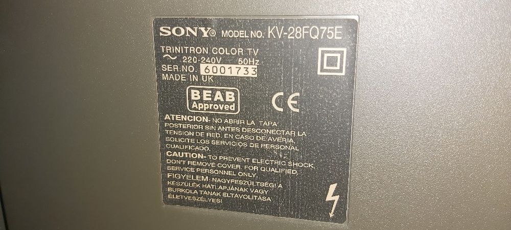 Televisão Sonyooooo