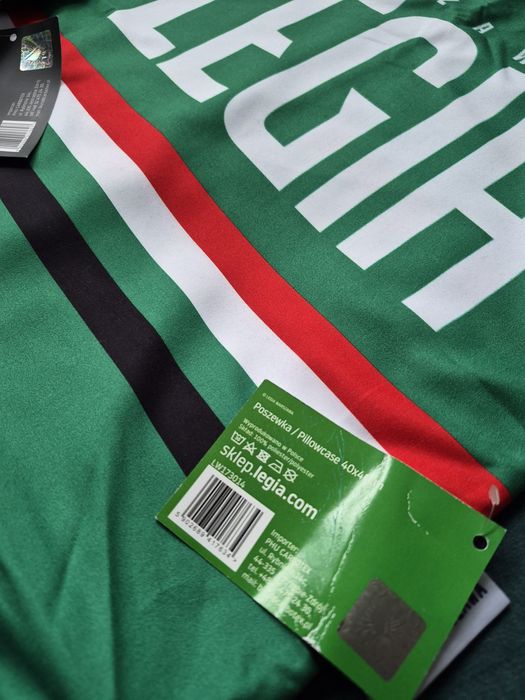2 sztuki poszewka Legia Warszawa | Oryginał | Nowe