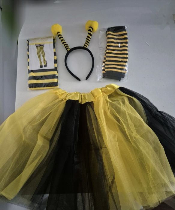 Nowy! Zestaw przebranie pszczółka pszczoła karnawał halloween