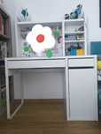 Biurko Ikea Micke z nadstawką 2 szt.