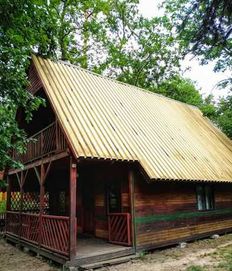 Domek letniskowy w Okoninie nad jeziorem, niedaleko od Torunia