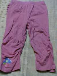 36. Legginsy dziewczęce na 6-9 m-cy