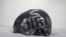 Kask rowerowy bmx UVEX Kid 3 Dirtbike Black rozmiar 51-55 cm Ma Ryski
