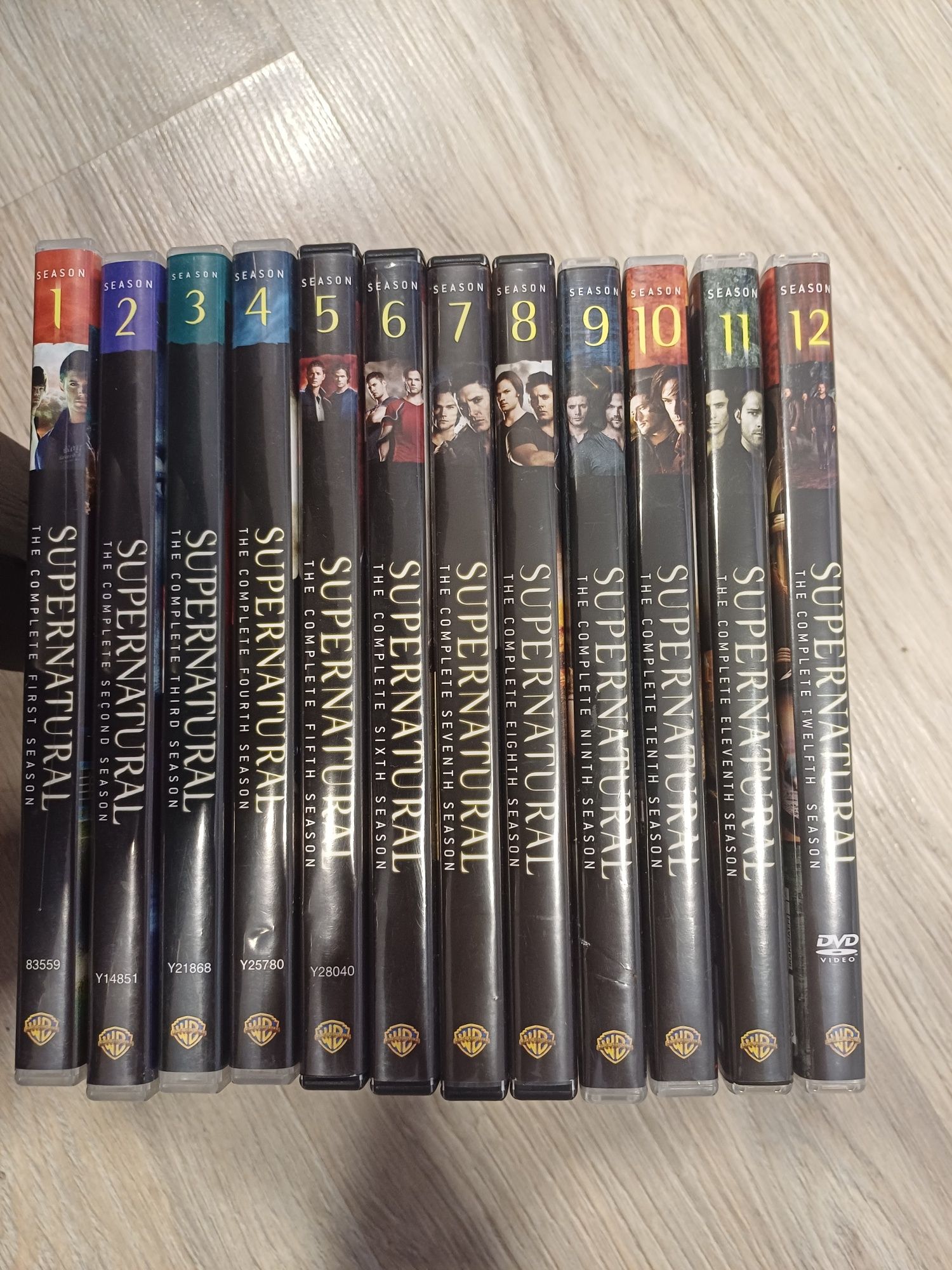 Nie z tego świata ( Supernatural)sezon 1-12 dvd.Czytaj Opis