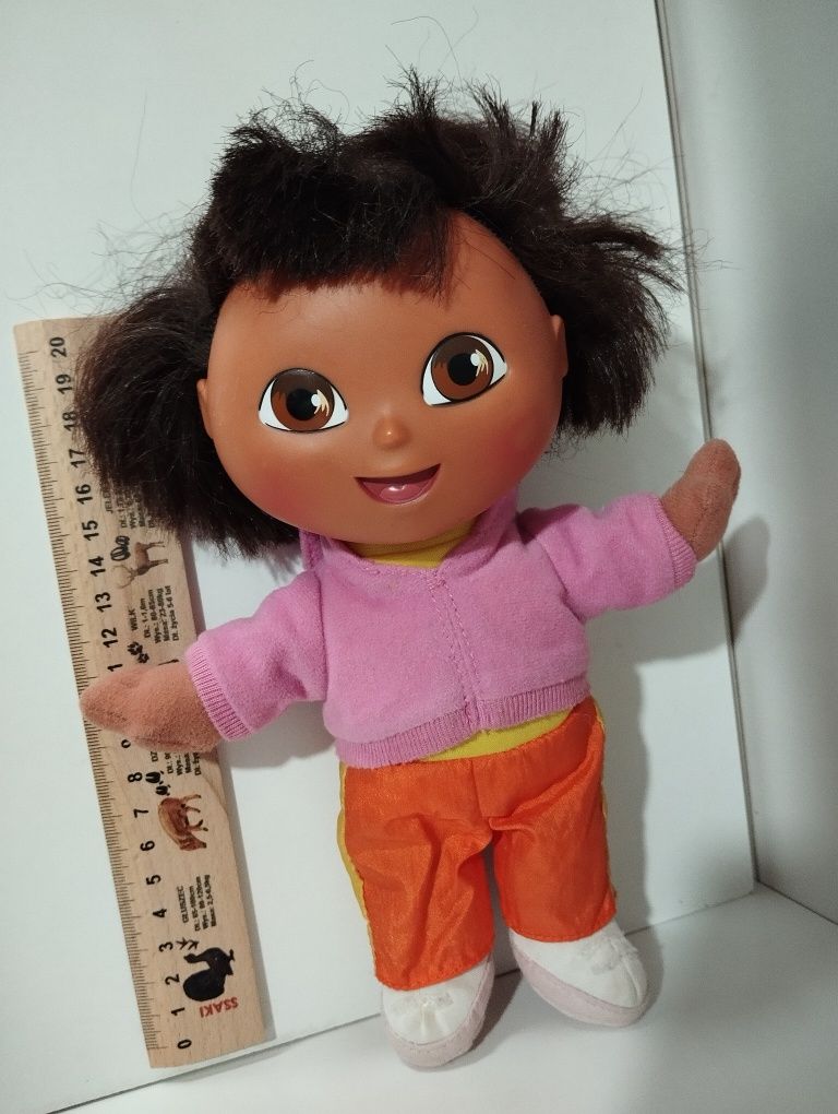 Lalka Dora interaktywna uszkodzona 24cm