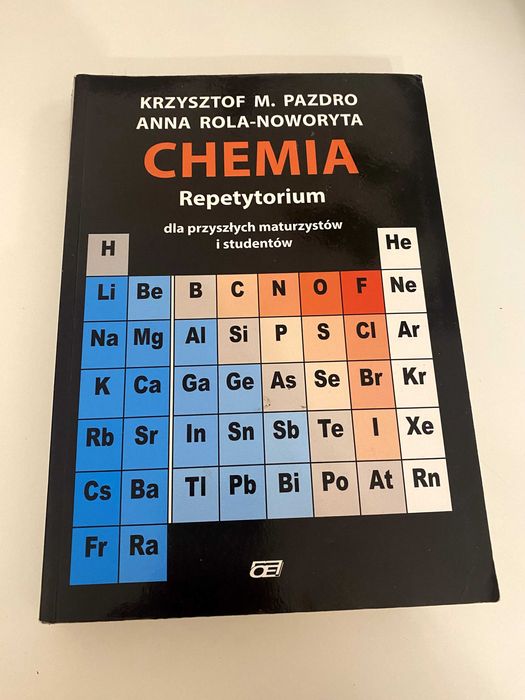 Chemia Repetytorium PAZDRO  poziom rozszerzony