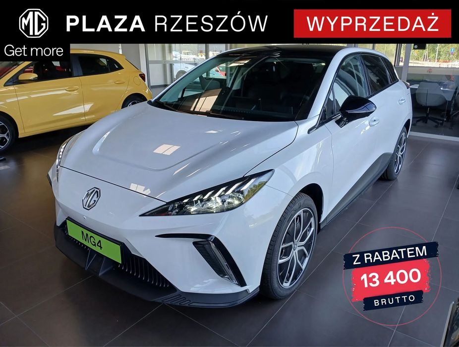 MG 4 Fabrycznie nowy MG4 LUXURY Long Range 245 KM 77 kWh - Nowa cena!