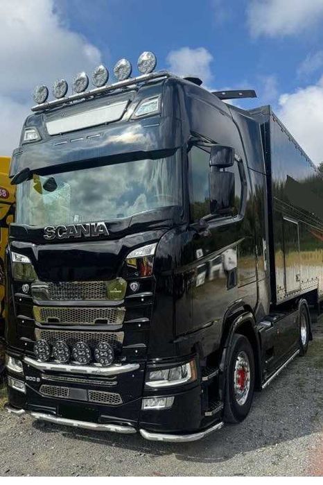 Scania S500, suspensão integral, 2019