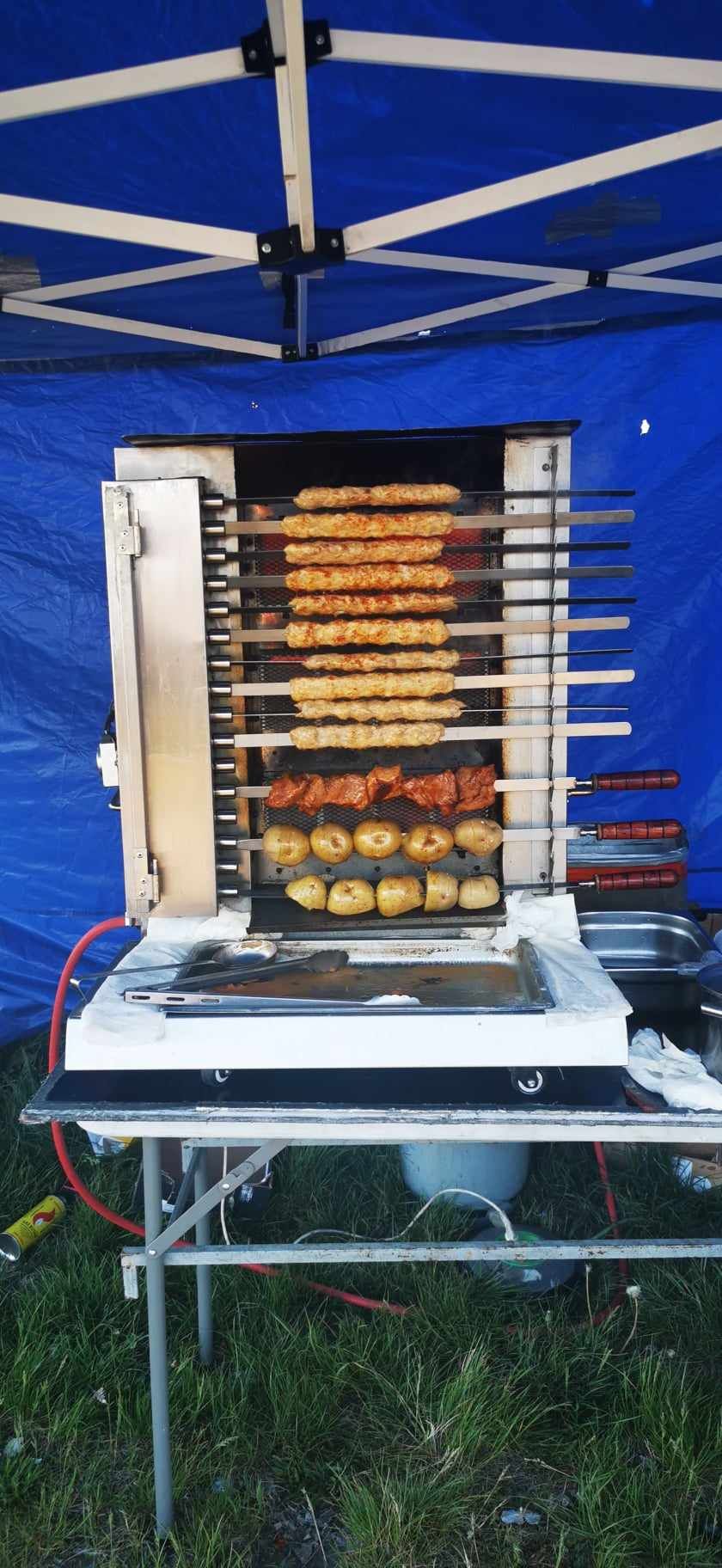 Grill do kebaba,szaszłyka