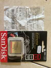 Karta pamięci SanDisk CompactFlash 64g nowa