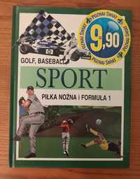 Książka Sport , piłka nożna i formuła 1 z ilustracjami