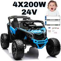 Buggy Maverick Atv Can-Am Na Akumulator 4X200W 24V Ca-003 Niebieski