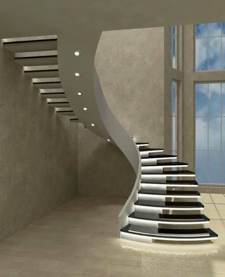 Консольні сходи, сходи без каркасу, навесні сходи, сходи консольні