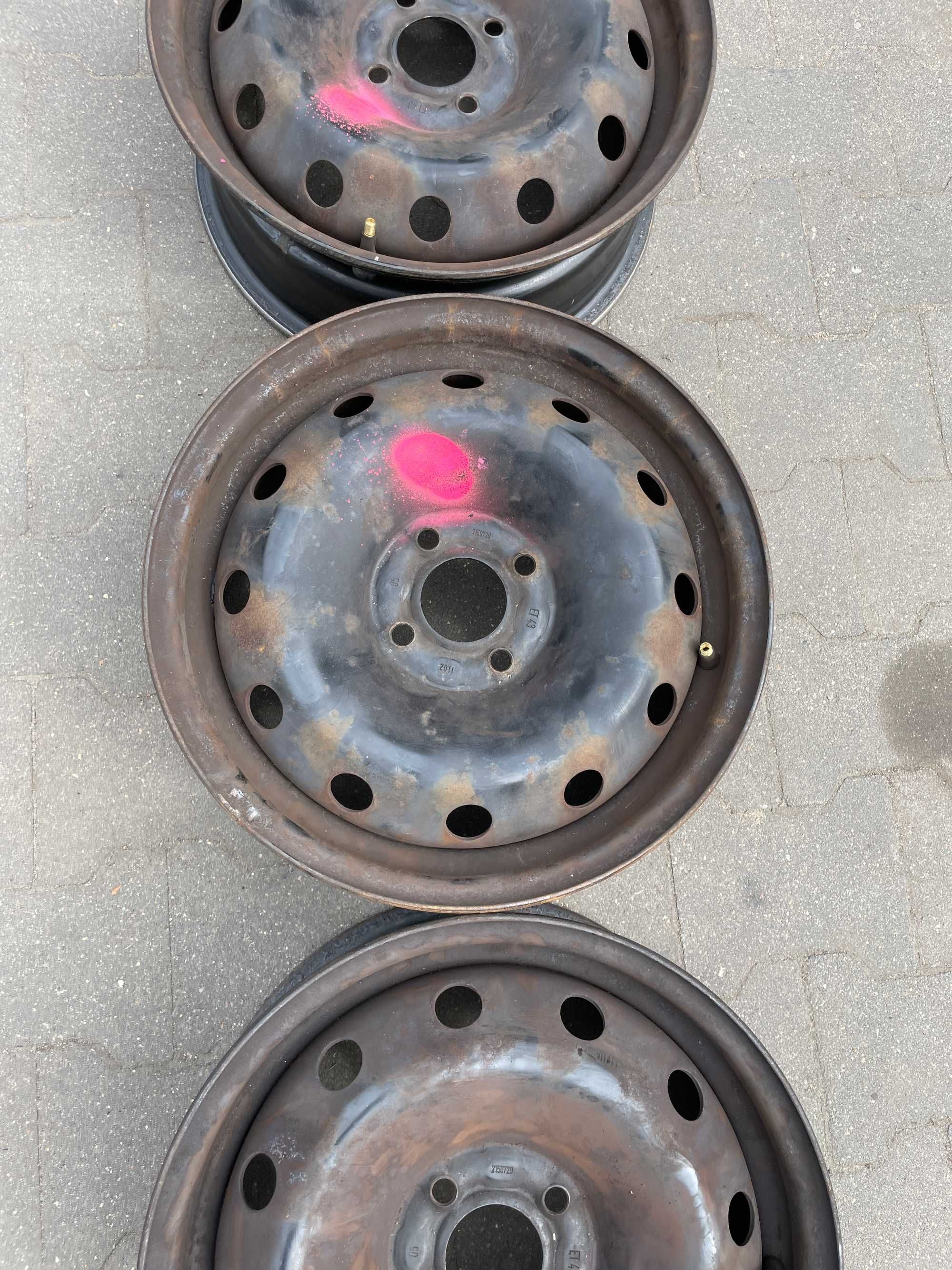 Okazja felgi stalowe RENAULT CLIO TWINGO MODUS 6Jx15 4x100 ET43