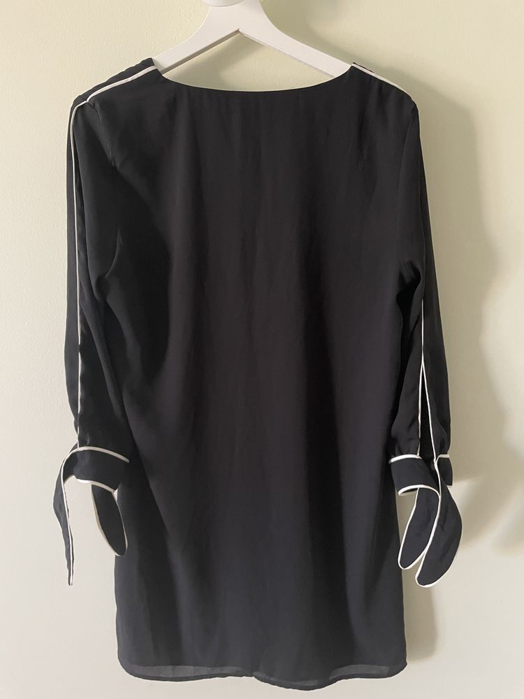 Czarna sukienka h&m zwiewna 42 XL