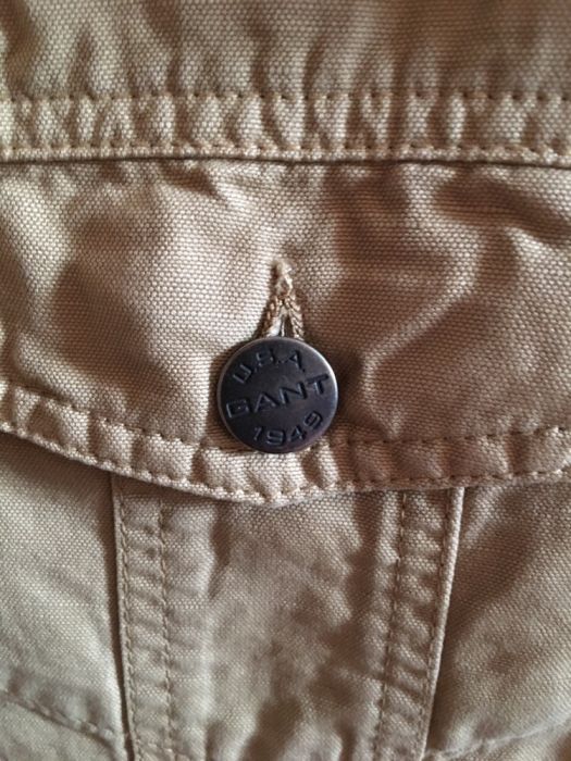 GANT JEANS, Kurtka jeansowa, kolor jasny brąz, rozm: M
