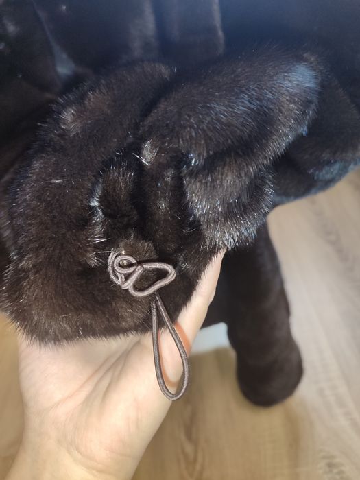 Шуба норкова, шуба-трансформер 48(+6)