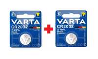 Батарейки литиевые (2шт) VARTA Lithium CR2032 3V (есть ОПТ)