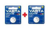 Батарейки литиевые (2шт) VARTA Lithium CR2032 3V (есть ОПТ)
