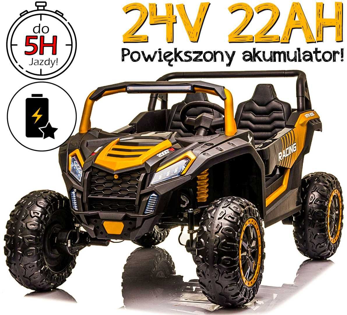 NAJDŁUŻEJ jeżdzące autko dla dzieci BUGGY Racing a032 na akumulator4x4