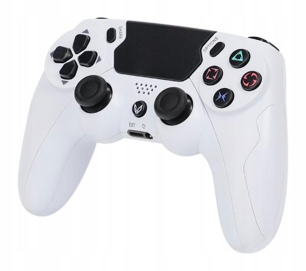 Pad Pc Ps4 Steeldigi Steelshock 4 V3 Kontroler Biały