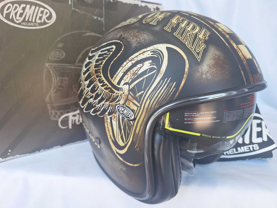 Kask Premier Helmet Vintage Star OP9 BM Open Jet M 57cm