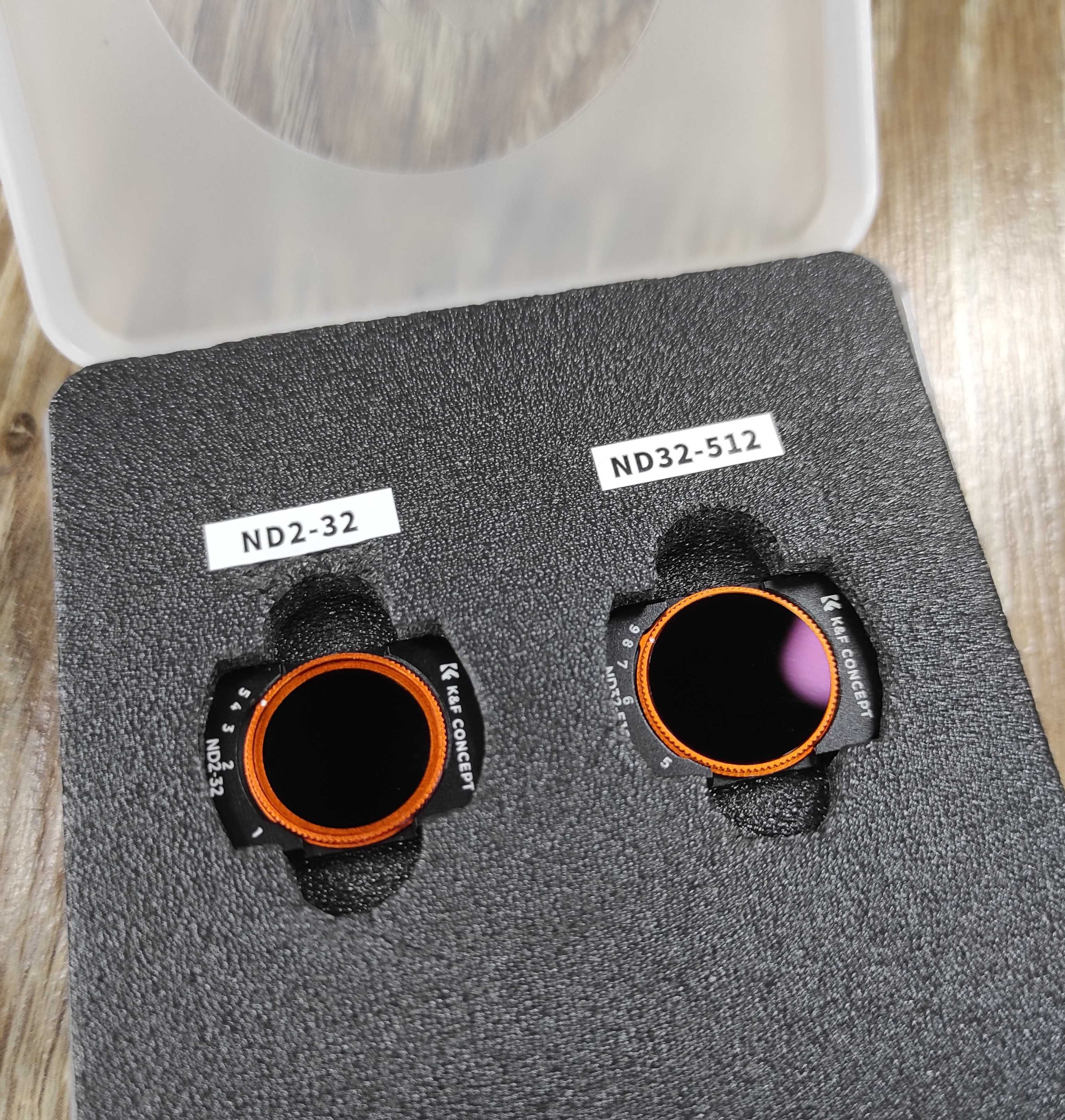 Filtry VND K&F Concept dla DJI Pocket 3 (2-32 + 32-512)