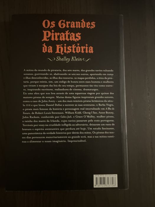 Os Grandes Piratas da Historia - Shelley Klein