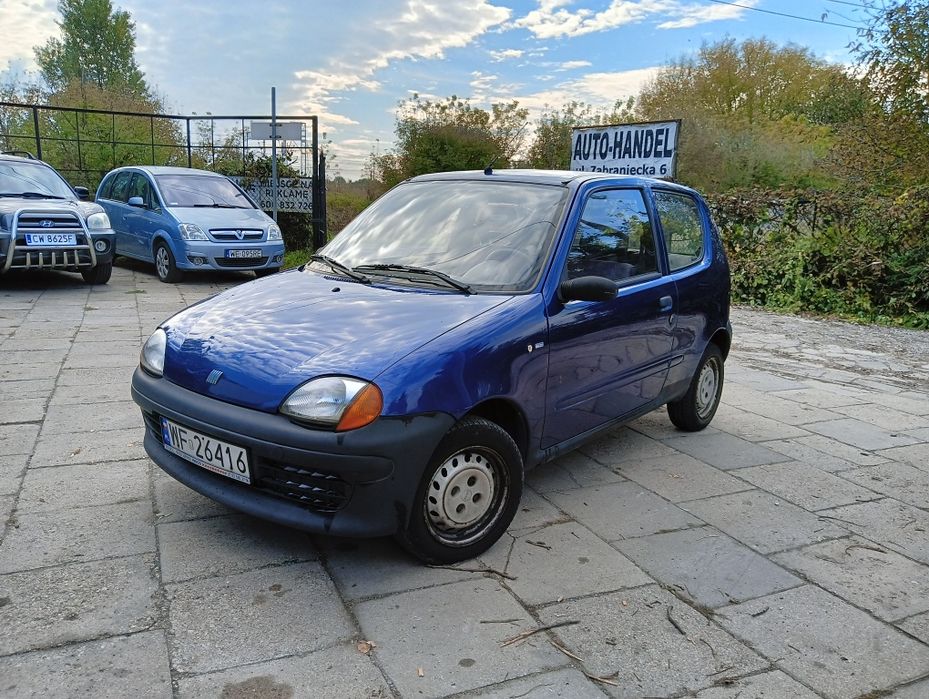 Fiat Seicento 1,1 Benz 00r bdb stan do jazdy zadbany