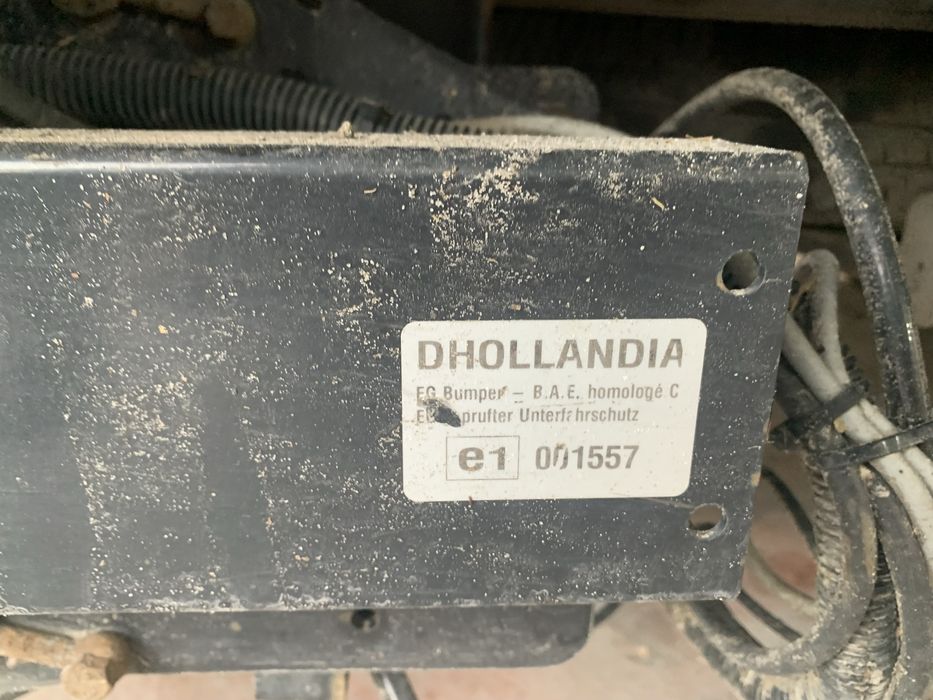 Winda załadowcza podest DHOLLANDIA 1000 kg super iveco mascott