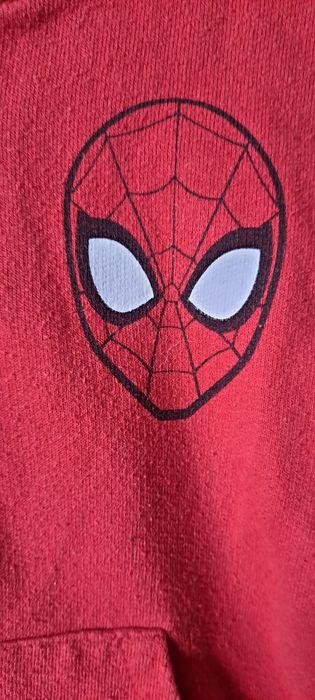 Czerwona bluza z motywem spiderman - Sinsay - rozmiar 104