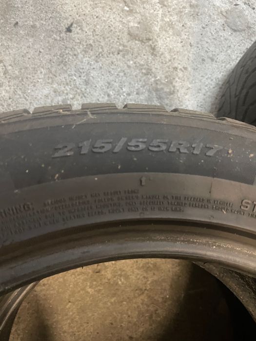 Opony zimowe 215/55 R17