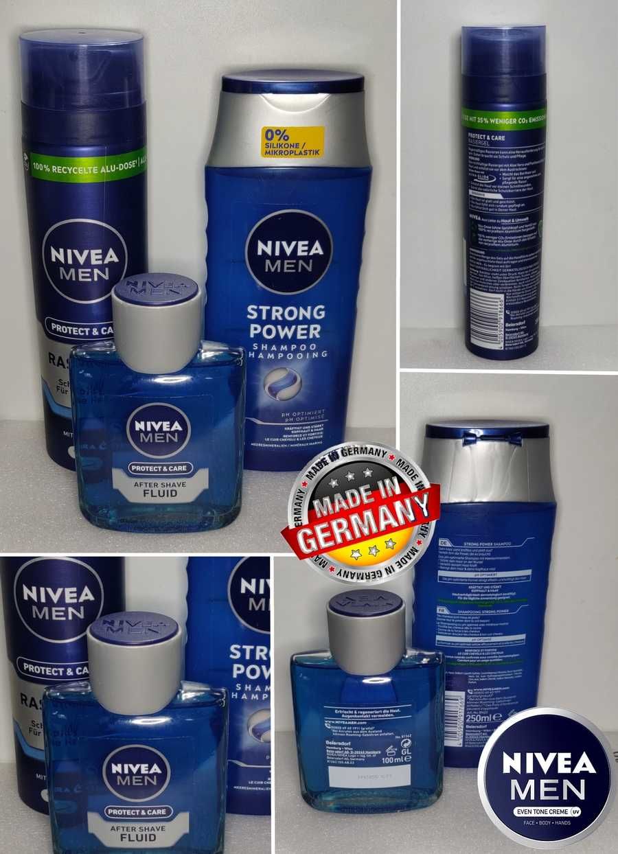 Подарочный набор: NIVEA Men (в комплекте зубная паста) мade in Germany