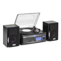 Проигрыватель винила  Auna DS-2 + CD MP3 рекордер USB AUX-In FM