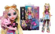 Monster High. HXH75 Lagoona Blue + zwierzątko. Monster High