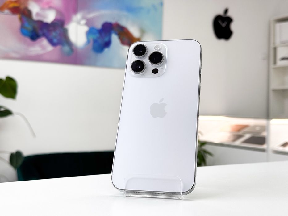 iPhone 14 Pro Max 128 GB Biała Perelka Jak Nowy 100% bateria Sklep Gwa