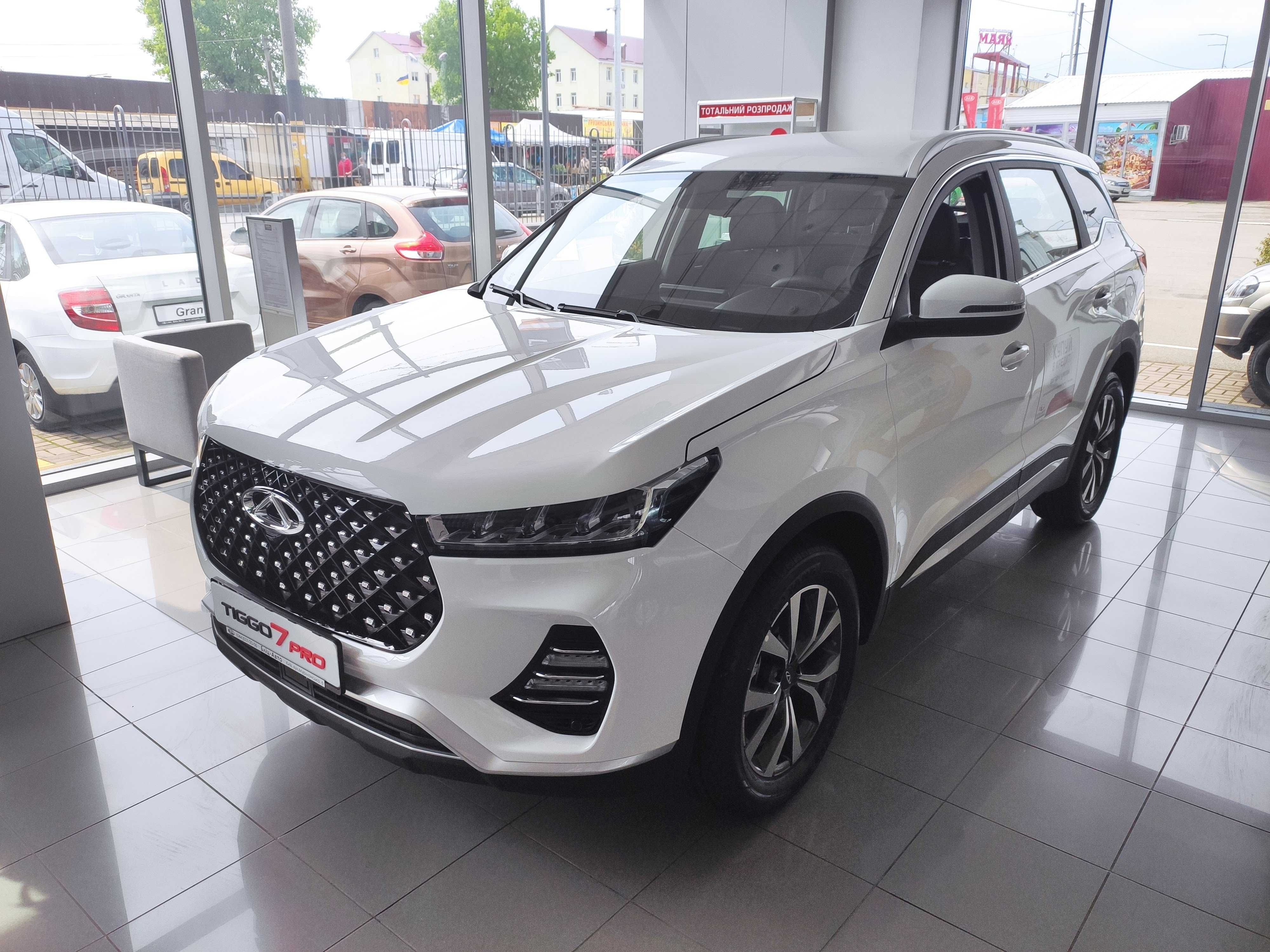 Новий Chery Tiggo 7 pro 1.5T CVT Premium 2023р Акція