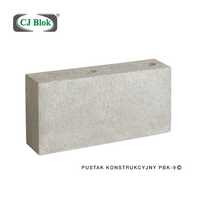 Pustak konstrukcyjny betonowy 39x9cm CJ Blok PBK9