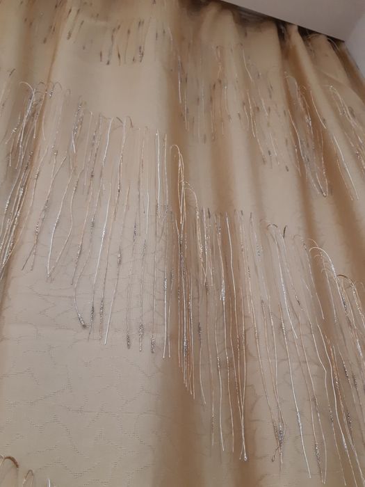 Шёлковые ШТОРЫ -- 2 полотна. Размер 150/280.