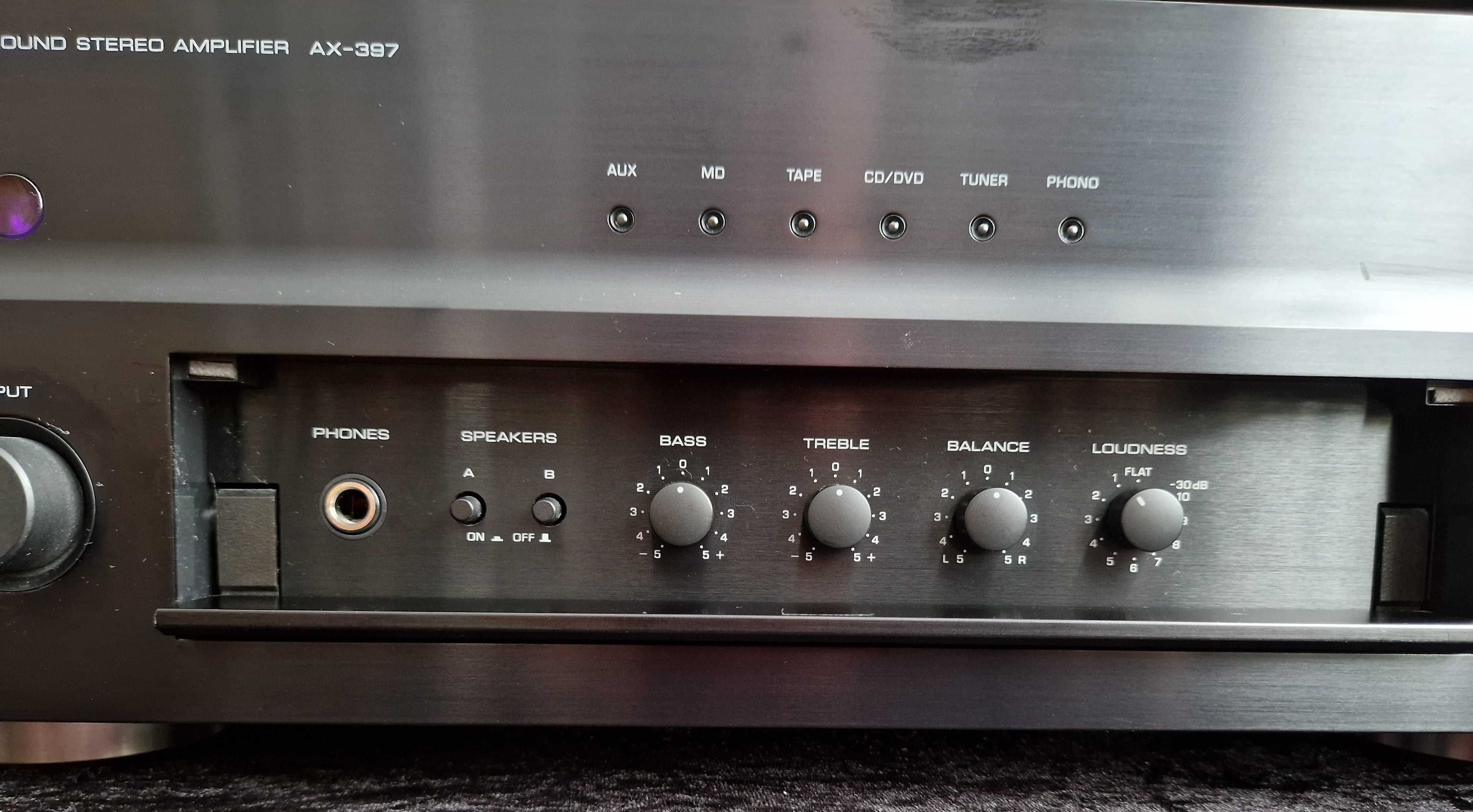 CASSETTEDECK KX-1100 hx, Amplituner YAMAHA AX-397 + 2 x Kolumny Dual