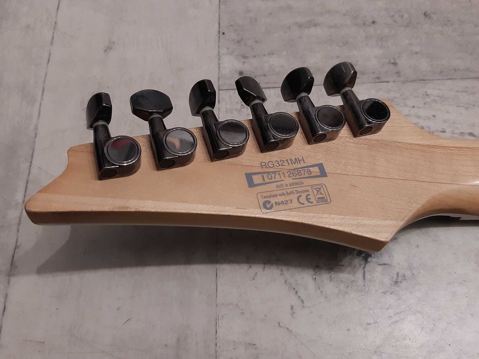 Gitara Ibanez RG321MH -INF- 2007r -transparent cherry- wysyłka-zamiana