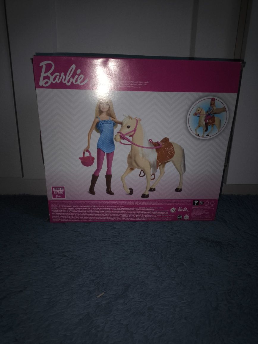 Lalka Barbie konie