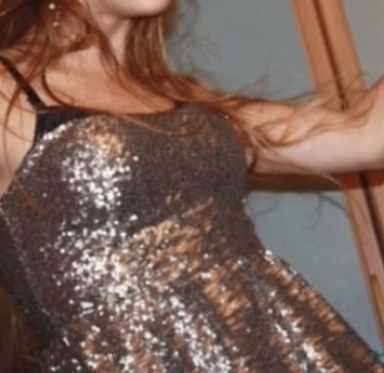 Sukienka cekinowa karnawałowa srebrna, tally weijl 34 bez ramiączek