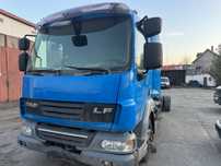 Daf LF45 cały na części drzwi stopień Stopnica  wybierak skrzyni skrzynia biegów narożnik owiewka kabiny instalacja kabiny przewody podnoszenia kabiny zamek zatrzask kabiny spojler owiewka górną dachową wyposażenie kabiny siłownik podnoszenia kabiny pompk