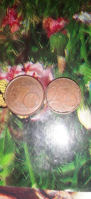 Euro Cent 5 и 2.За все 200 грн.