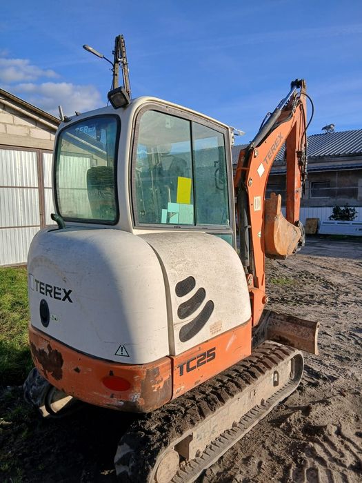 Minikoparka Terex TC 25