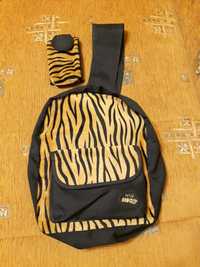 Plecak na jedno ramię dla dzieci Wild Nici motyw tygrys