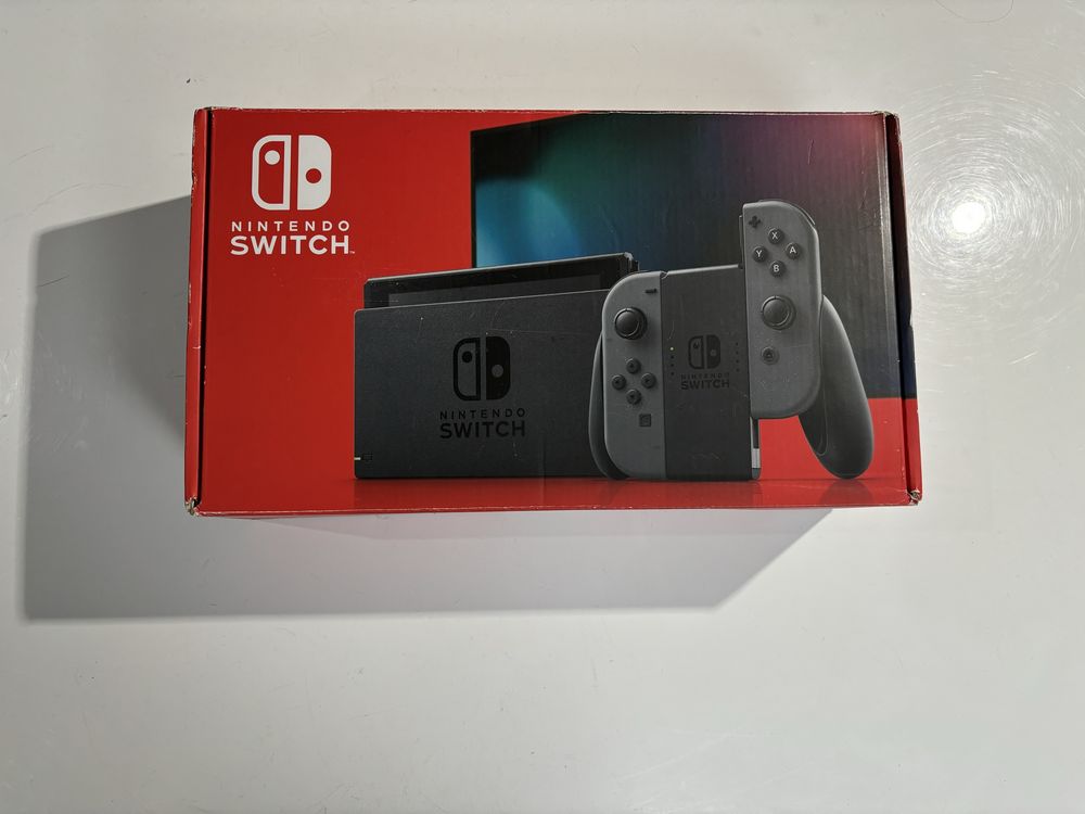 Nintendo switch V2 Black Gray + Torba Mad dog